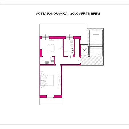 Lovely Panoramic View - Affitti Brevi Italia 奥斯塔